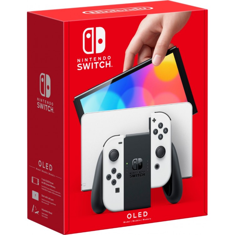 نینتندو سوییچ مدل OLED - سفید - Thumbnail 1