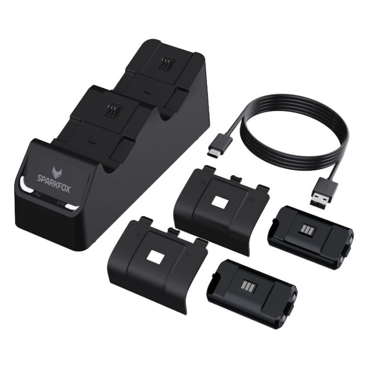  پایه شارژر دوگانه SparkFox برای ایکس باکس سریز - Thumbnail 4