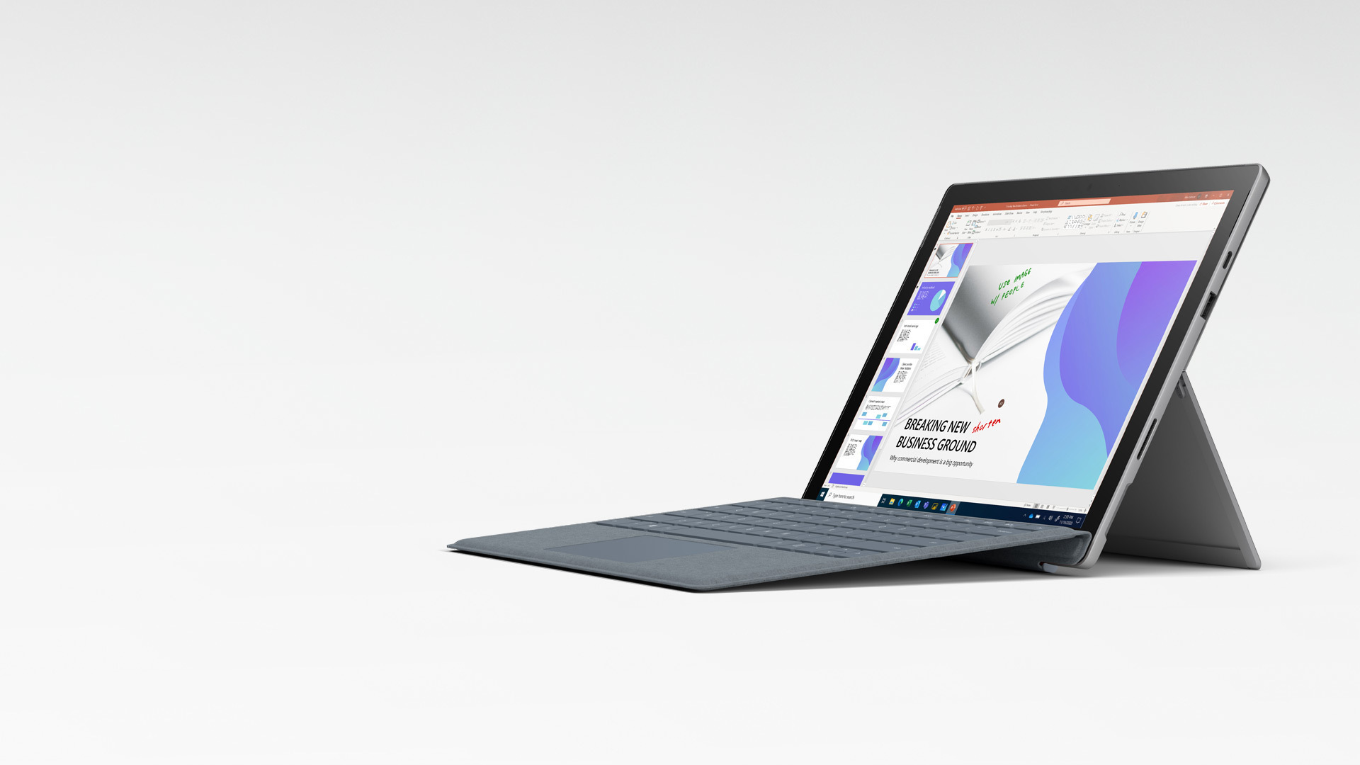 سرفیس پرو 7+ - Intel Core i7 -RAM 16GB - 256GB - SSD - نقره ای  - Thumbnail 3