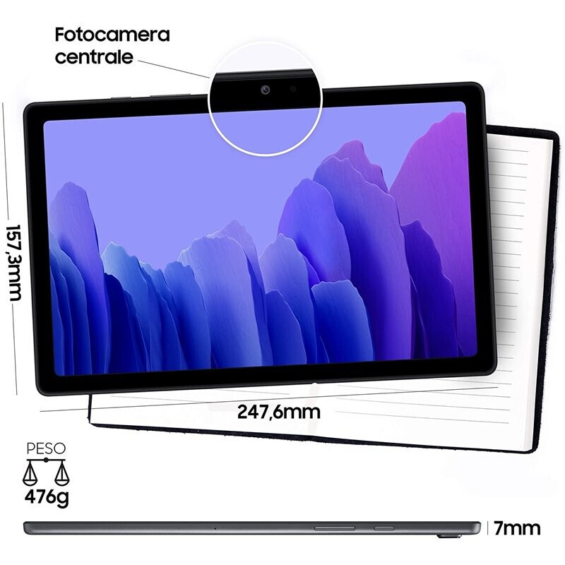 تبلت سامسونگ مدل Galaxy Tab A7 10.4 SM-T505 ظرفیت 32 گیگابایت - Thumbnail 2