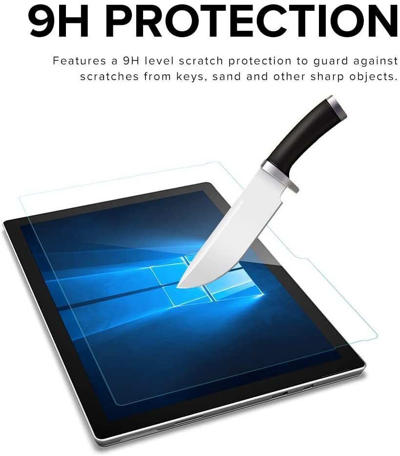محافظ صفحه نمایش شیشه ای جی سی پال مدل iclara مناسب برای تبلت مایکروسافت Surface Pro  - Thumbnail 2