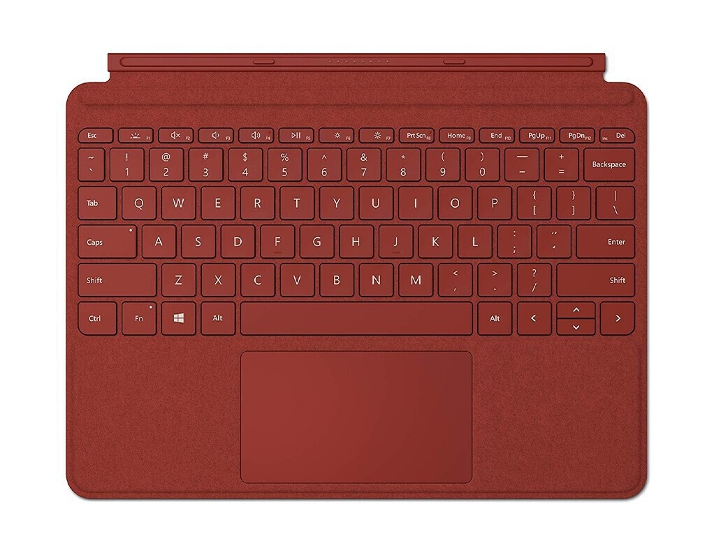 کیبورد مایکروسافت مدل Signature برای سرفیس پرو رنگ poppy red