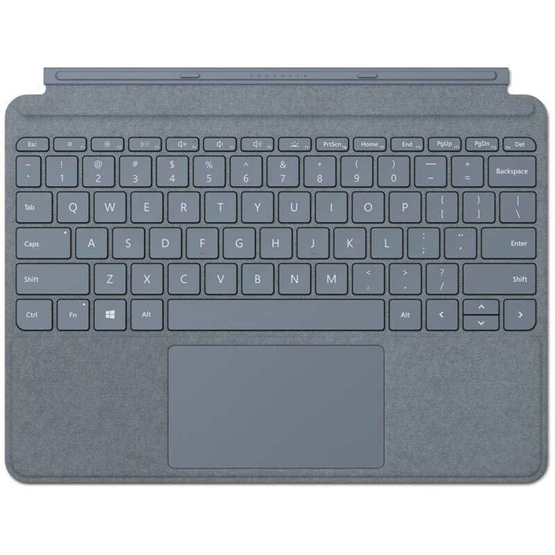 کیبورد مایکروسافت مدل Signature برای سرفیس پرو رنگ ice blue 