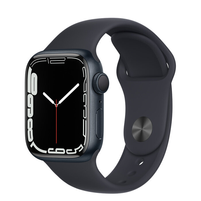 اپل واچ سری 7 آلومینیوم با بند اسپورت سیلیکون 41mm - Thumbnail 1