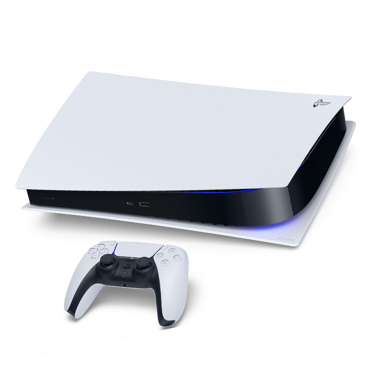باندل کنسول بازی سونی اروپا مدل پلی استیشن (Playstation 5 (1016 Drive به همراه یک هدست و یک پایه شارژر و یک دسته بازی - Thumbnail 1