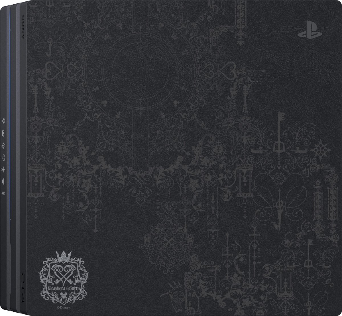 باندل کنسول بازی سونی Playstation Pro 4 Kingdom Heart 3 Limited Edition ظرفیت 1 ترابایت ریجن 2 کد CUH-7216B + 2 عدد دسته مشکی + دیسک PES 2021 - Thumbnail 4