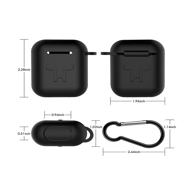 کاور محافظ سیلیکونی مناسب برای کیس Apple AirPods - Thumbnail 1