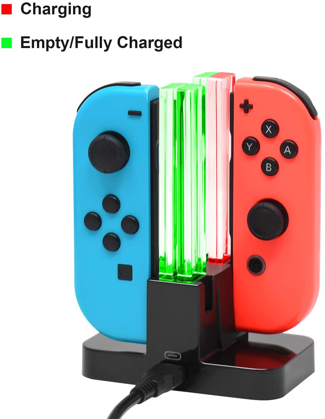 پایه شارژ دسته نینتندو سوئیچ دابی مدل Joy-Con - Thumbnail 4