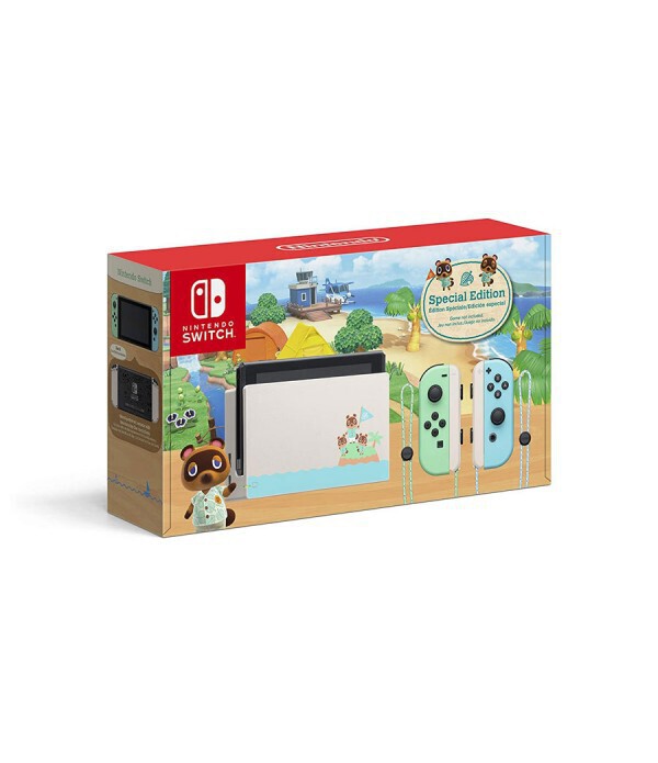 کنسول بازی نینتندو سوییچ سری جدید - NINTENDO SWITCH BUNDLE ANIMAL CROSSING NEW HORIZONS - Thumbnail 2