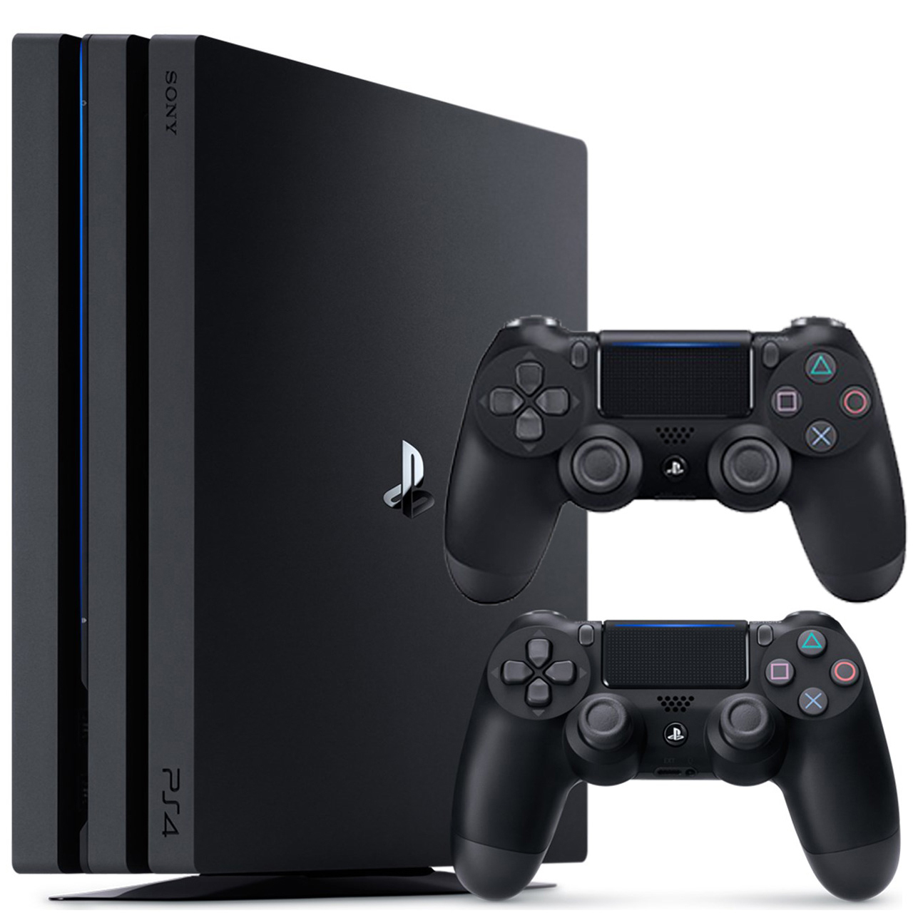 باندل کنسول بازی سونی مدل پلی استیشن 4 پرو کد CUH-7216B ریجن 2 ظرفيت 1 ترابایت + 2 عدد دسته مشکی + دیسک Fifa 21