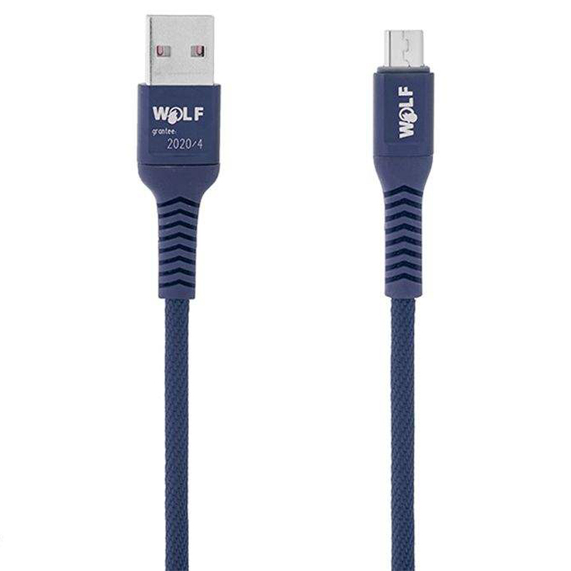 کابل تبدیل USB به microUSB ولف مدل Ds2.4 طول 1 متر - Thumbnail 1
