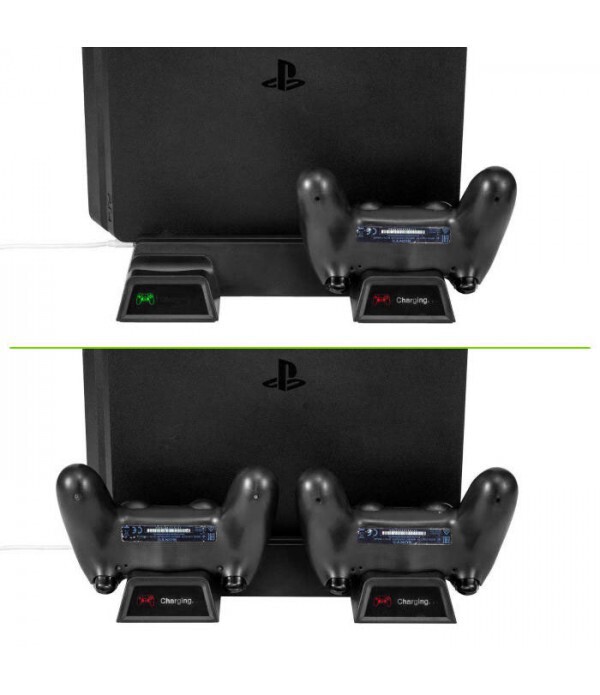 استند عمودی پلی استیشن MULTIFUNCTIONAL COOLING STAND PS4 SLIM,PRO,FAT - Thumbnail 4
