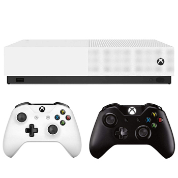 باندل کنسول بازی مايکروسافت مدل ایکس باکس وان اس دیجیتال ظرفيت 1 ترابايت + 2 عدد دسته سفید و مشکی + بازی های Game pass - Main Image
