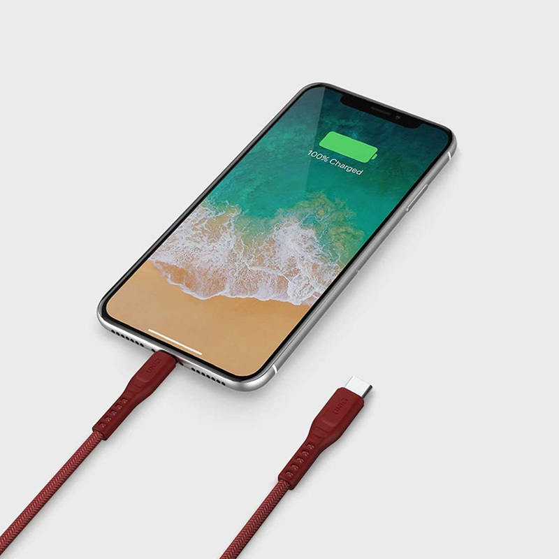 کابل تبدیل USB-C به لایتنینگ یونیک مدل Flex طول 1.2 متر - Thumbnail 3