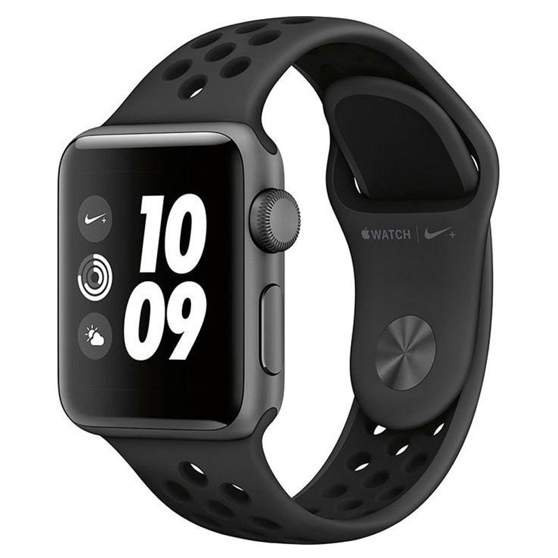 ساعت هوشمند اپل واچ سری 3 مدل Nike Plus 38mm Space Gray Aluminum Case with Anthracite-Black Nike Sport Band - Thumbnail 3