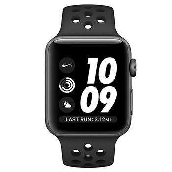 ساعت هوشمند اپل واچ سری 3 مدل Nike Plus 38mm Space Gray Aluminum Case with Anthracite-Black Nike Sport Band - Main Image