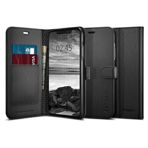  کیف کلاسوری اسپیگن مدل Wallet S مناسب برای گوشی موبایل اپل آیفون XS  - Thumbnail 1