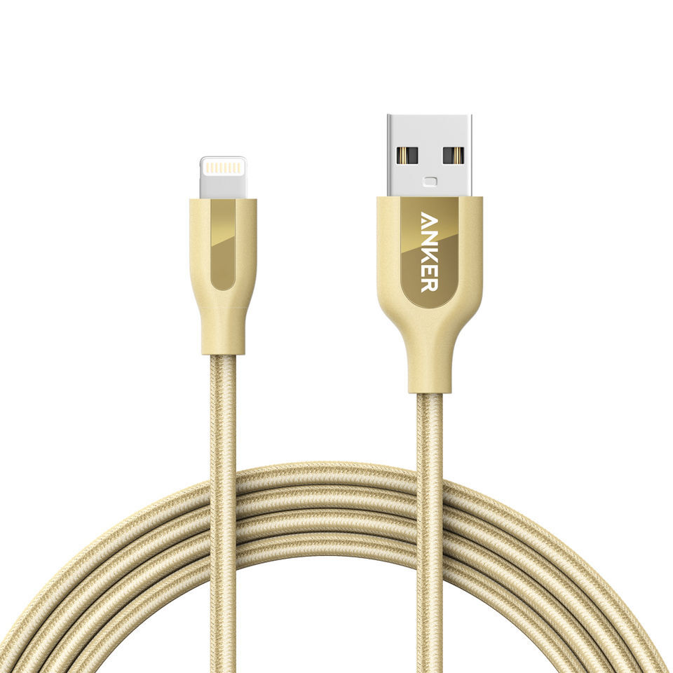 کابل تبدیل USB به لایتنینگ انکر مدل A8122 PowerLine Plus طول 1.8 متر - Thumbnail 1