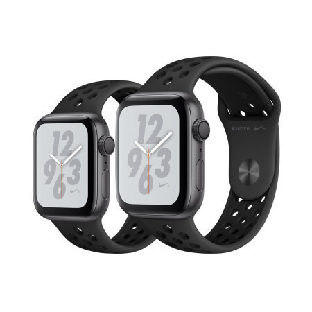 اپل واچ نایکی پلاس سری 4 آلومینیوم خاکستری با بند اسپورت مشکی 44mm - Thumbnail 3