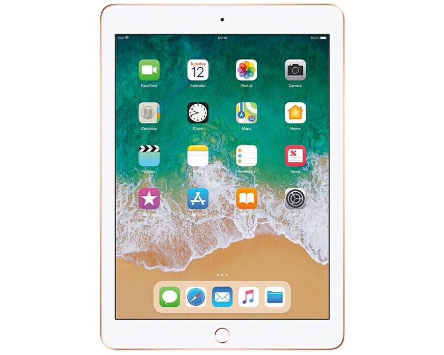 تبلت اپل مدل iPad 9.7 inch (2018) 4G ظرفیت 32 گیگابایت - طلایی - Main Image