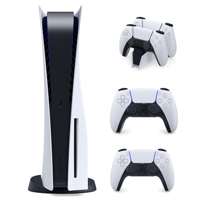 باندل کنسول بازی سونی مدل پلی استیشن (Playstation 5 (1216 Drive به همراه یک یک پایه شارژر و یک دسته بازی - Thumbnail 5