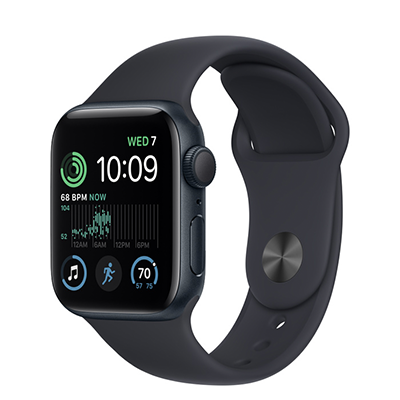اپل واچ سری SE آلومینیوم 202۲ با بند اسپورت سیلیکون 40mm - Thumbnail 1