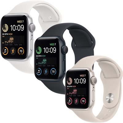 اپل واچ سری SE آلومینیوم 202۲ با بند اسپورت سیلیکون 40mm - Thumbnail 10