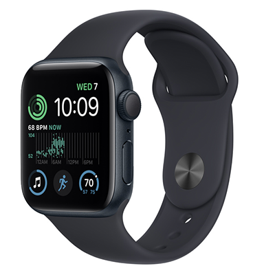 اپل واچ سری SE آلومینیوم 202۲ با بند اسپورت سیلیکون 44mm - Thumbnail 2