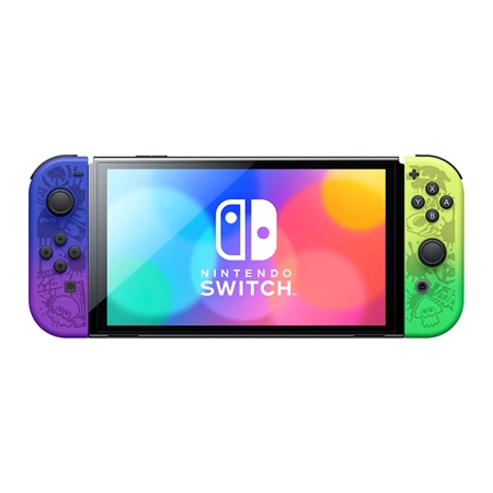 کنسول بازی نینتندو سوییچ مدل OLED طرح بازی Splatoon 3 - Thumbnail 2