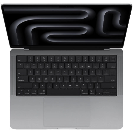 لپ تاپ 14 اینچ اپل مدل  MacBook Pro MTL73 2023 M3 ظرفیت 8/512G رنگ خاکستری LLA NOT - Thumbnail 1