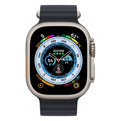 اپل واچ سری اولترا تیتانیوم با بند اوشن 49mm