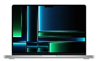 لپ تاپ ۱۴ اینچ اپل مدل MacBook Pro MPHJ3 2023 ظرفیت 16/1T رنگ نقره ای - Main Image