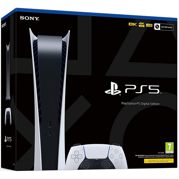 کنسول بازی سونی مدل (Playstation 5 (1218 Digital ریجن آسیا - Thumbnail 1