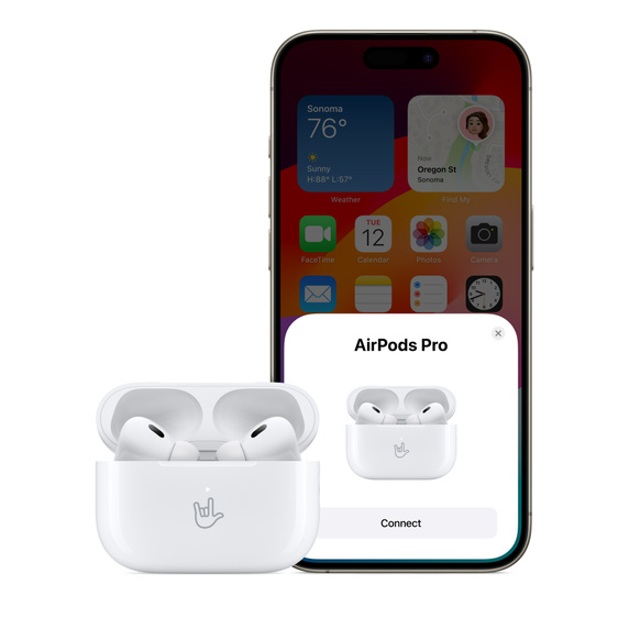 هدفون بی سیم اپل مدل AirPods Pro 2nd Generation 2023 - Thumbnail 2