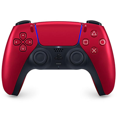 دسته بازی Sony مدل PS5 DualSense Volcanic Red  قرمز متالیک