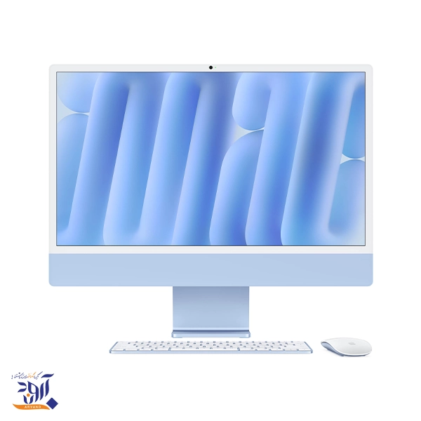 کامپیوتر همه‌کاره ۲۴ اینچی اپل مدل iMac 2024 m4 8-8 core ظرفیت 16/256G
