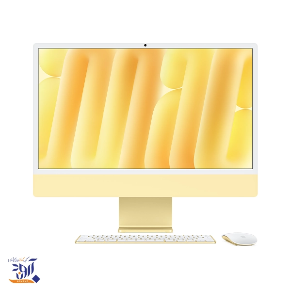 کامپیوتر همه‌کاره ۲۴ اینچی اپل مدل iMac 2024 m4 8-8 core ظرفیت 16/256G - Thumbnail 5