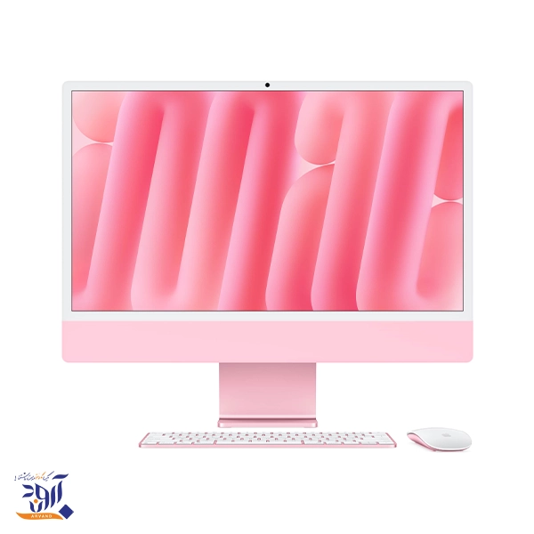 کامپیوتر همه‌کاره ۲۴ اینچی اپل مدل iMac 2024 m4 10-10 core ظرفیت 16/256G - Thumbnail 4