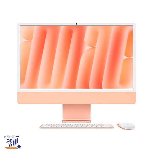 کامپیوتر همه‌کاره ۲۴ اینچی اپل مدل iMac 2024 m4 10-10 core ظرفیت 16/256G - Thumbnail 6