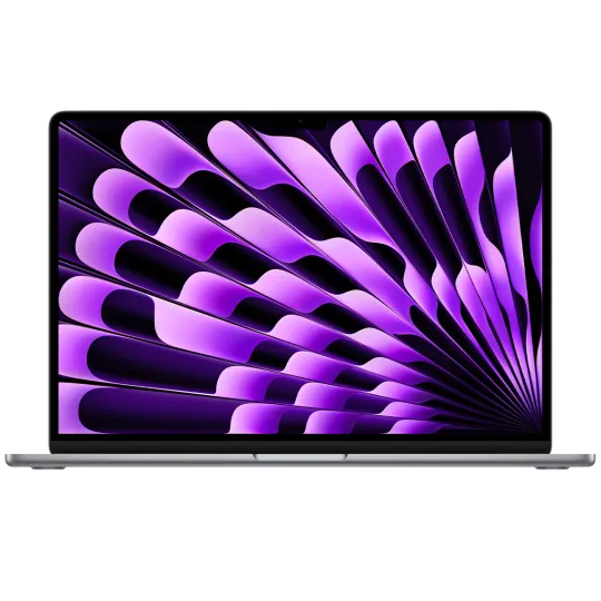 لپ تاپ 15 اینچی M3 اپل مدل MacBook Air MRYM3 2024 ظرفیت 8/10/8/256G رنگ خاکستری  - Main Image