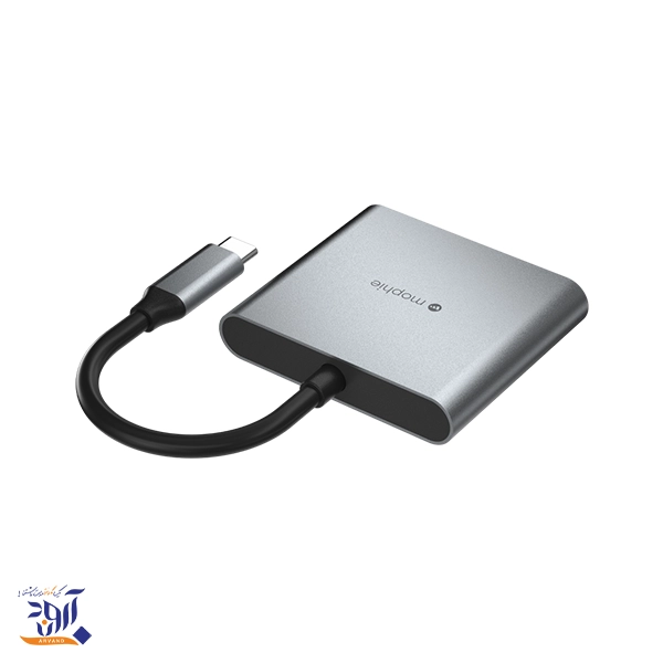 هاب ۳ در ۱ موفی مدل Mophie USB-C 3 in 1 Hub - Thumbnail 1