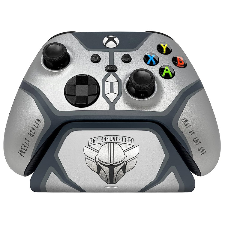 دسته ایکس باکس مدل Razer Wireless Controller & Quick Charging Stand for XBOX - The Mandalorian Beskar Limited Edition مناسب Xbox series S-X - Main Image