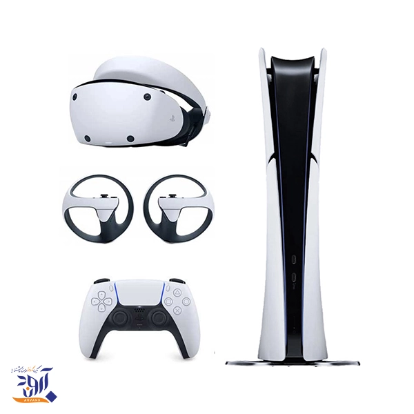 باندل کنسول بازی سونی مدل پلی استیشن 5 اسلیم دیجیتال 2016 اروپا + هدست PS VR2