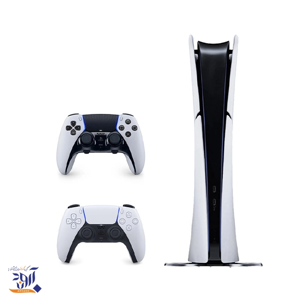 باندل کنسول بازی سونی مدل پلی استیشن 5 اسلیم دیجیتال 2015 آمریکا + دسته دوال سنس اج - Main Image