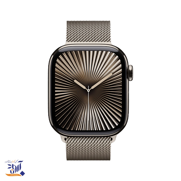 ساعت هوشمند اپل مدل Apple Watch Series 10 بدنه تیتانیوم - سایز 42mm - Thumbnail 1