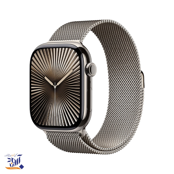 ساعت هوشمند اپل مدل Apple Watch Series 10 بدنه تیتانیوم - سایز 46mm