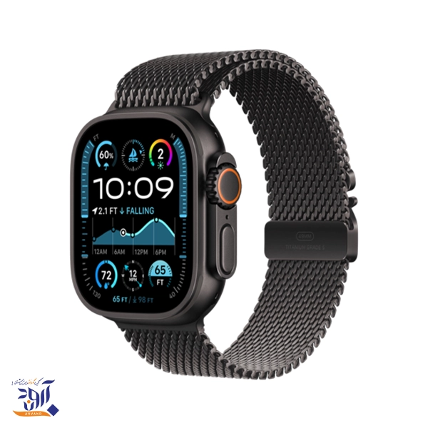 ساعت هوشمند اپل مدل Apple Watch Series Ultra 2 2024 بدنه تیتانیوم - سایز 49mm