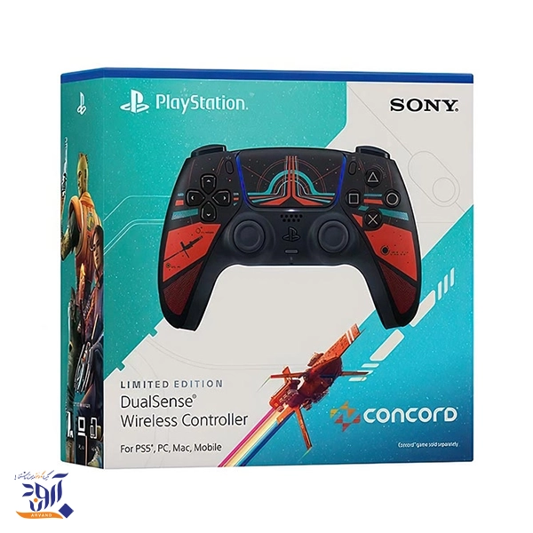 دسته بازی دوال سنس DualSense برای PS5 طرح Concord Limited Edition - Thumbnail 3