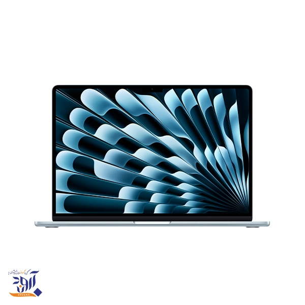 لپ تاپ 15 اینچی اپل مدل MacBook Air 2025 Sky Blue ظرفیت 512 گیگ رم 16 گیگ (MC7C4)