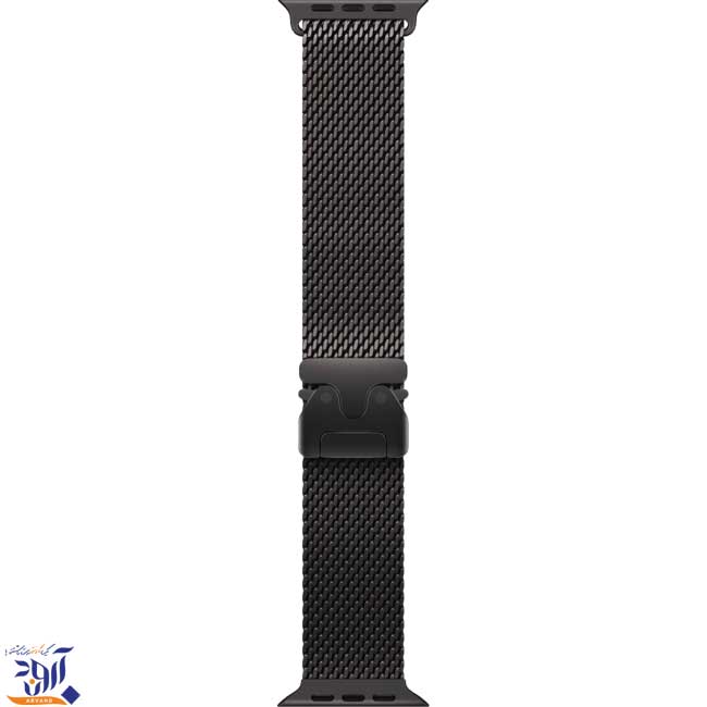 اپل واچ مدل اولترا نسل 3 تیتانیومی مشکی با بند میلانس مشکی - Thumbnail 2